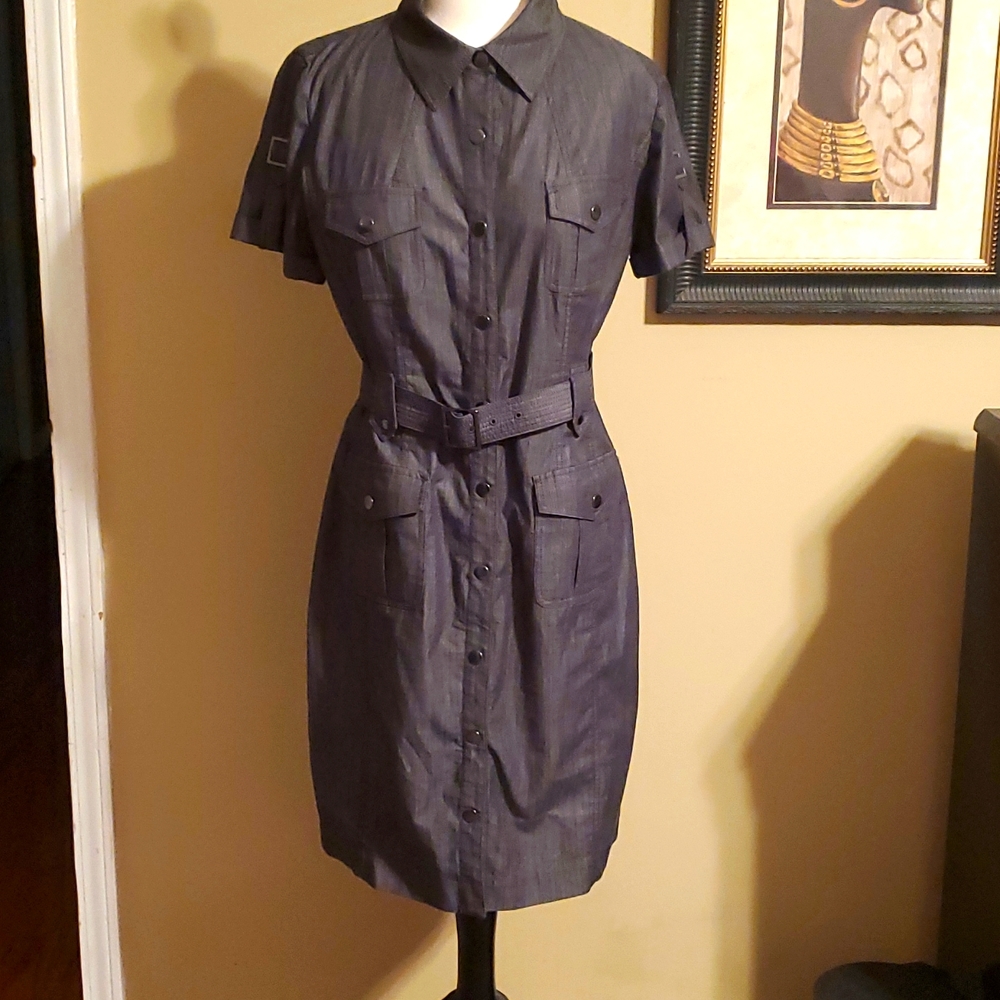 Calvin Klein Button-up Dress